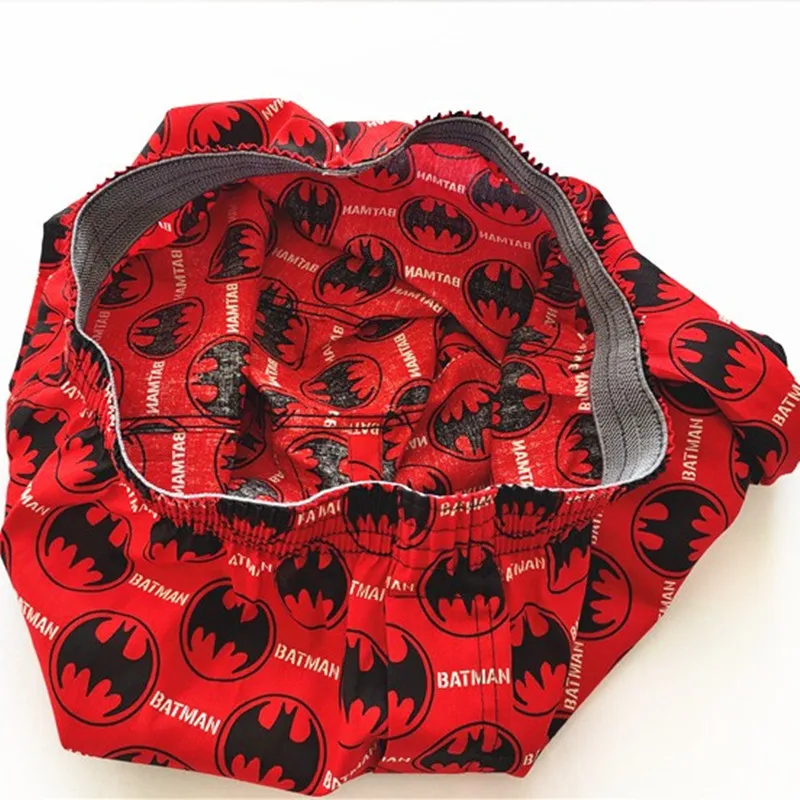 New Anime Pants Summer Underwear For Men Woven Cotton100% Loose And Comfortable Sleep Bottoms Shorts