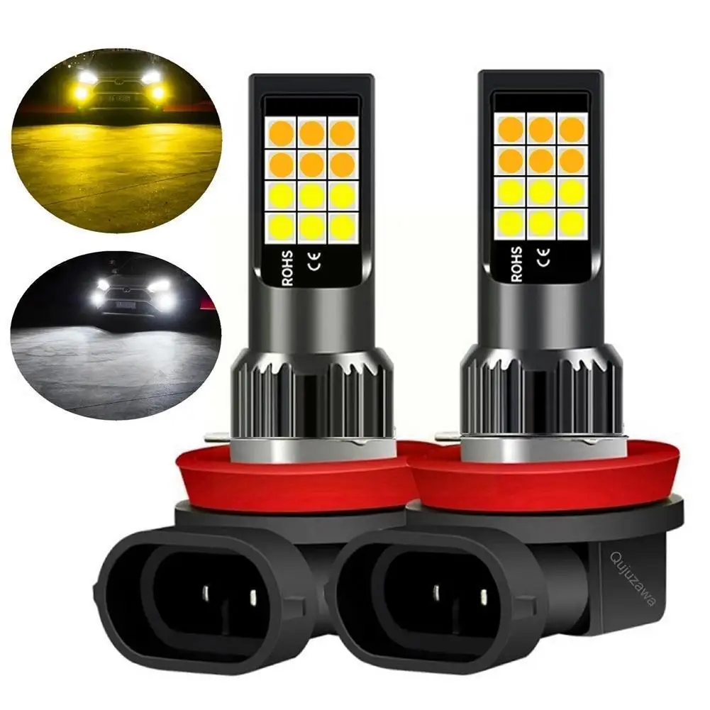 

2pcs Automotive LED Fog Light Bulbs H11 H8 9006 HB4 Fog Lamp Car Fog H27 Quality High Anti Auto Light 881 P5Y9