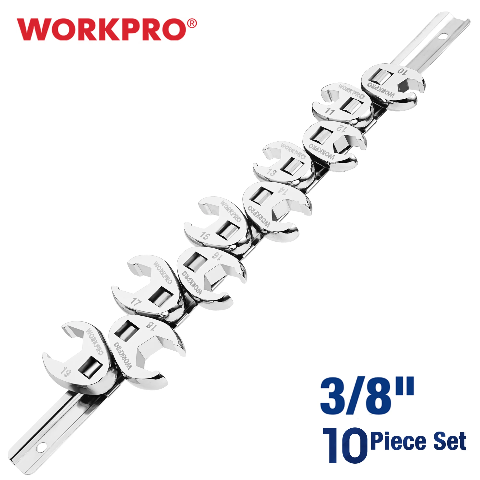 WORKPRO 10PC 3/8
