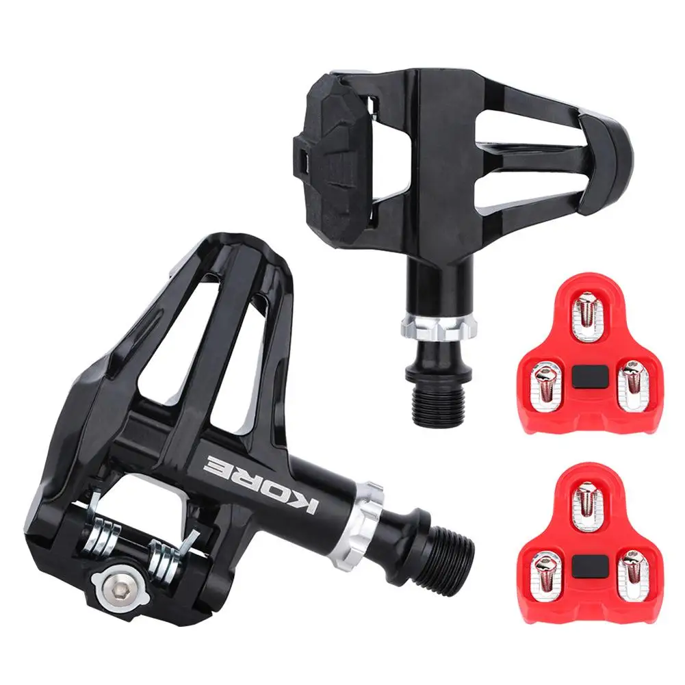 

1 Pair Bicycle Parts Self-Locking With Cleat Ultralight Road Bike MTB Bicycle Cycling Bearing Pedals Accessories Dropshipping