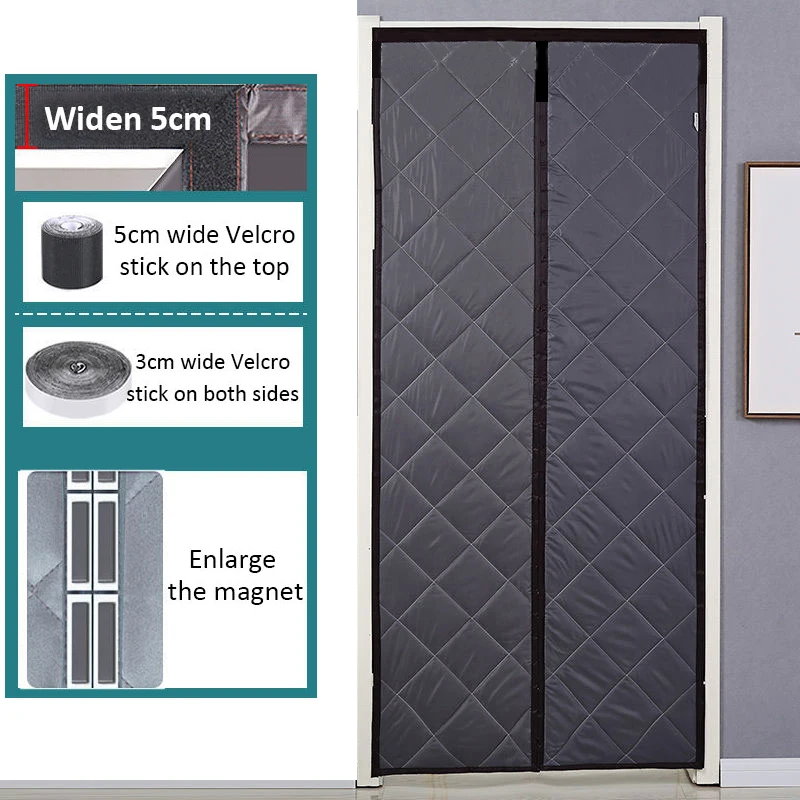 

Магнитная хлопковая дверная занавеска