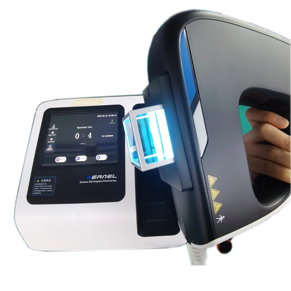 

Hot Sale KERNEL KN-5000C High Power 50mW 308nm Excimer Laser Phototherpay System Laser Targeted Treatment of Psoriasis Vitiligo