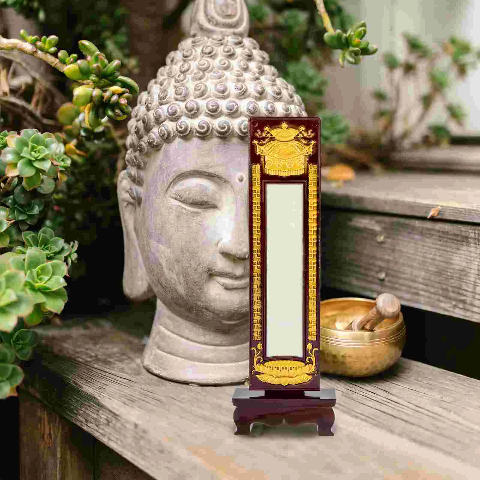 Мемориальная доска для поклонения таблеток пластиковый храм в китайском стиле