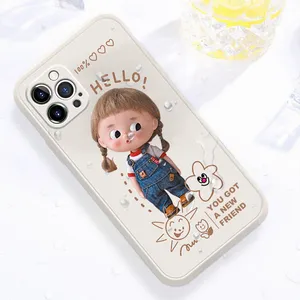 NOHON Case For XIAOMI 11 T LITE 10 ULTRA 10S 9 SE CC9 8 6X POCO X3 NFC F3 M3 Little girl All-round Protection back cover