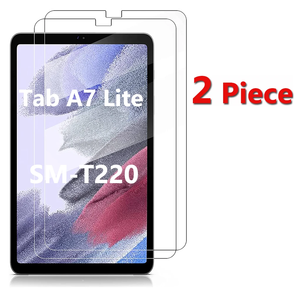 9H Tempered Glass Screen Protector For Samsung Galaxy Tab A7 Lite 8.7 Inch 2021 SM-T220 T225 Anti Fingerprint HD Protective Film