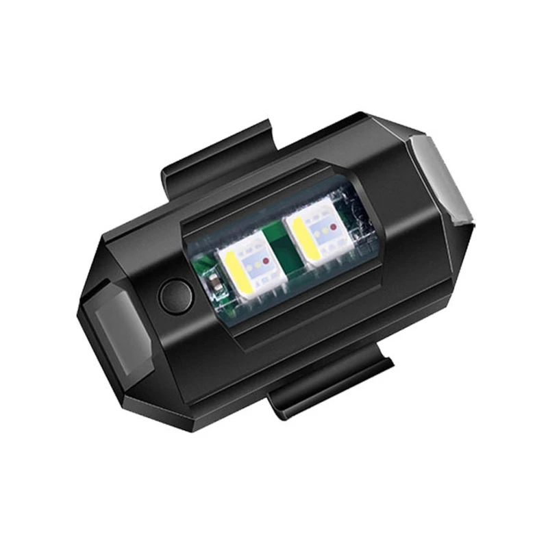 

E9LF Universal Car LED Anti-collision Warning Signal Lamp Drone with Strobe Indicator