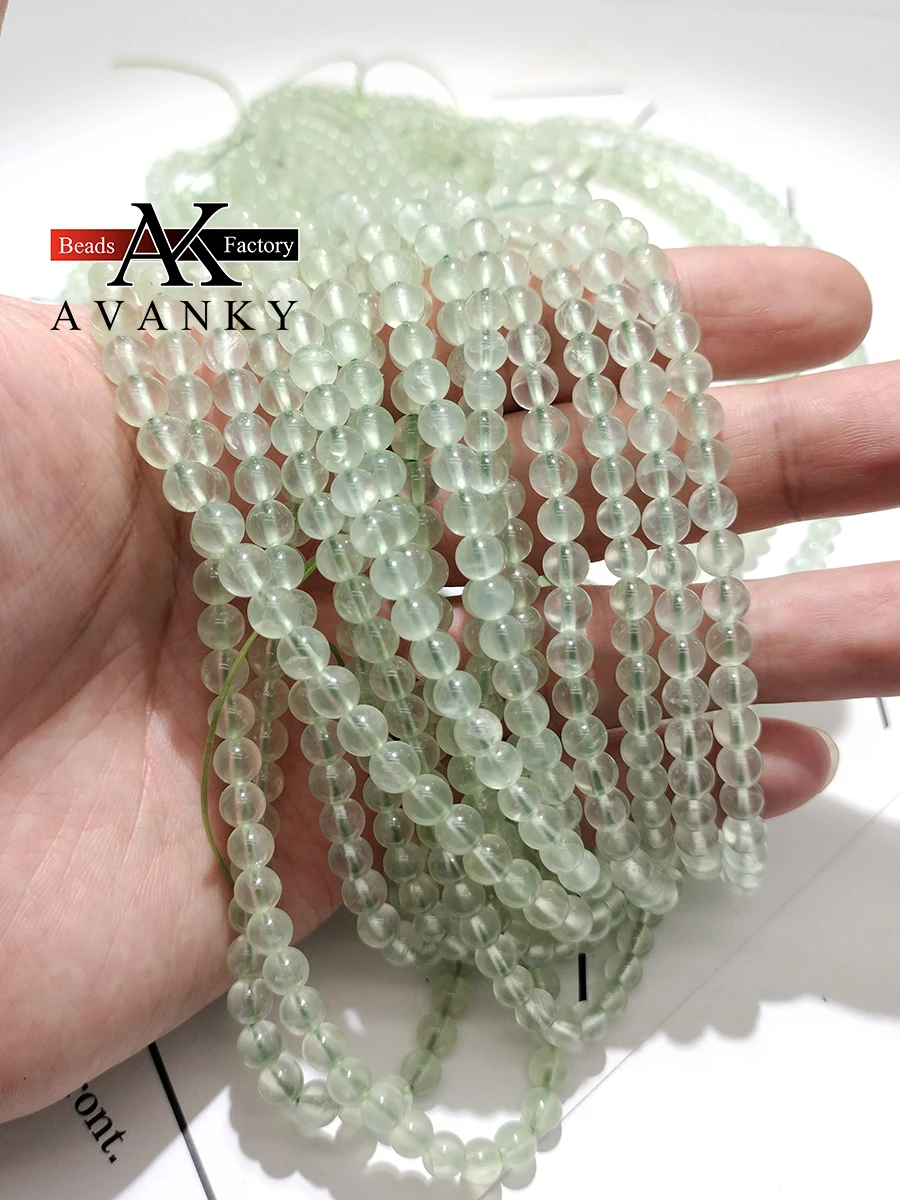 3A Natural Grape Stone Crystal Three Laps Necklace For Women Girl Birthday Gift Fresh Bracelets Fashion Jewelry 5-7mm