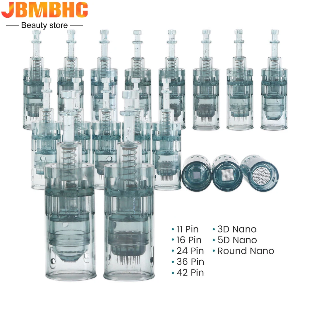 

Dr pen M8 Cartridge Dermapen Needles Derma Pen Mesotherapy Needle Radio Frequency Bb Glow Dr.Pen MTS Drag Nano Cartridges Beauty