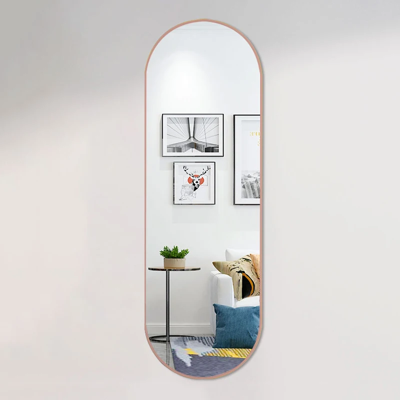 

Golden Decorative Mirrors Bedroom Large Makeup Nordic Shaving Art Design Mirrors Dressing Wand Decoratie Living Room Decoration