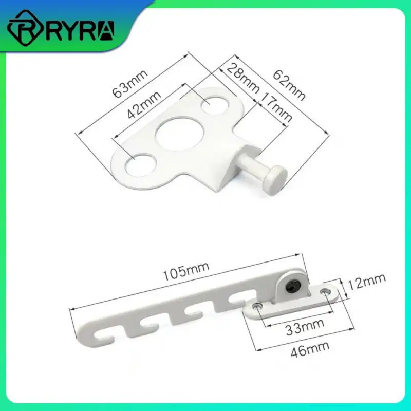 

Blocking Lock Casement Adjustable Wind Hook Latches Child Safety Plastic Steel Limiter Child Proof Door Wind Brace