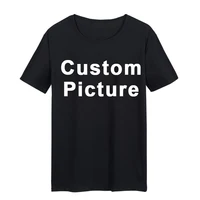 2022 Cotton T Shirt Basic Tee Personalized Casual Tshirt Women Men Customized DIY Dropshipping Print on Demand Customization