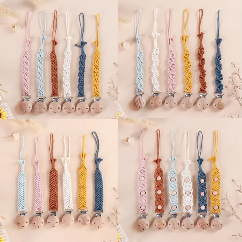 Зажим для соски-пустышки цепочка соски зажим из бука держатель пустышки ручной