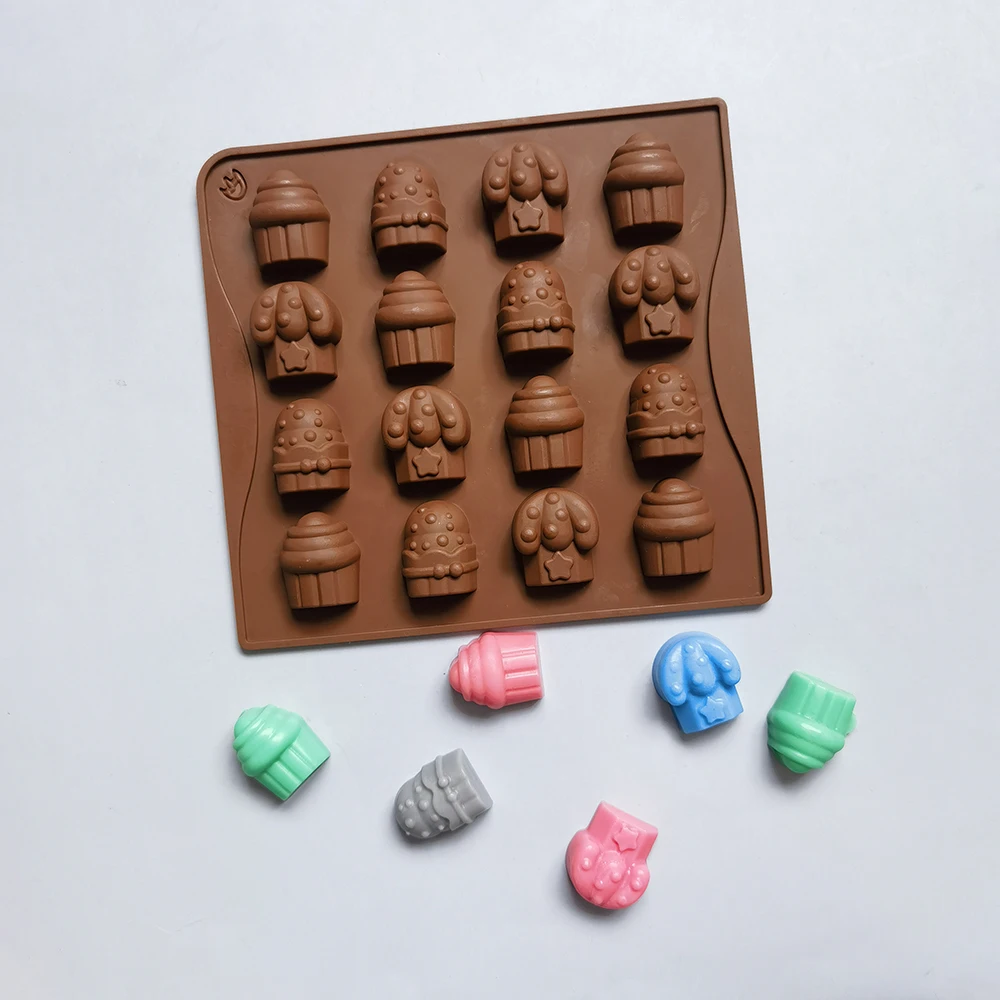 

Silicone Chocolate Mold Ice Cream Shaped Candy Pudding Biscuit Mold Homemade Diy Cake Decoration Tool Sugar Process