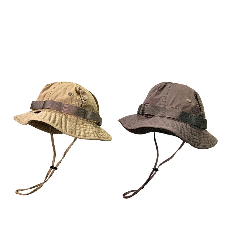 2022 New Cotton Fishing Jacquemuss Fisherman Hats For Men Women Cappellini Con Visiera Backet Bob Homme Bucket Caps