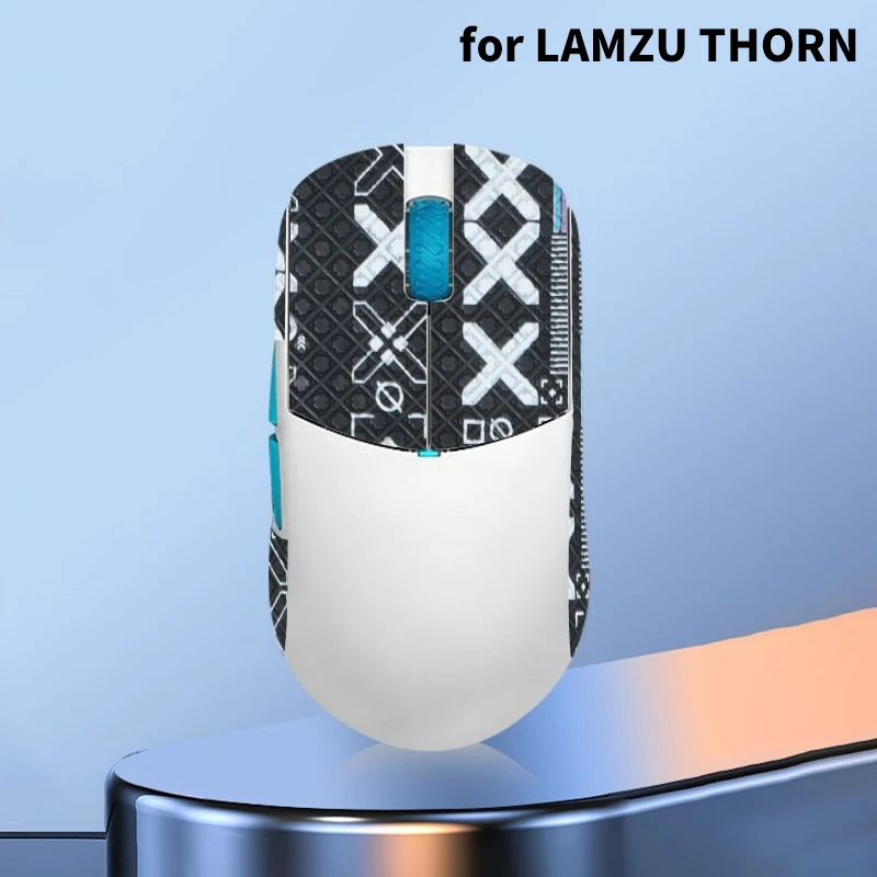 Нескользящая впитывающая Пот ручка-лента для мыши наклейка скейта LAMZU THORN 4K