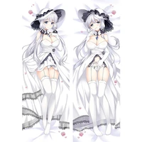 60x180cm anime game azur lane pillow covers dakimakura case tricot 3d two sided bedding hugging body pillowcase