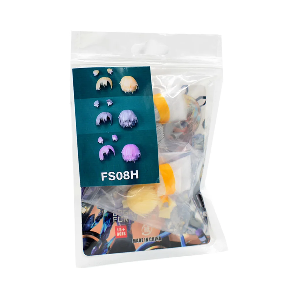 

SH STUDIO 1/12 machine goddess installation Hair style trichromatic H group resin GK accessories