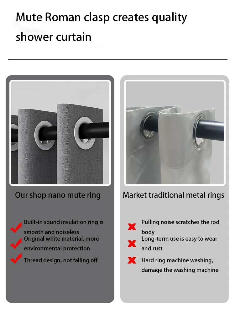 k water modern shower curtains thickened linen waterproof fabric solid color bath curtain for bathroom bathtub luxury hooks free global shipping