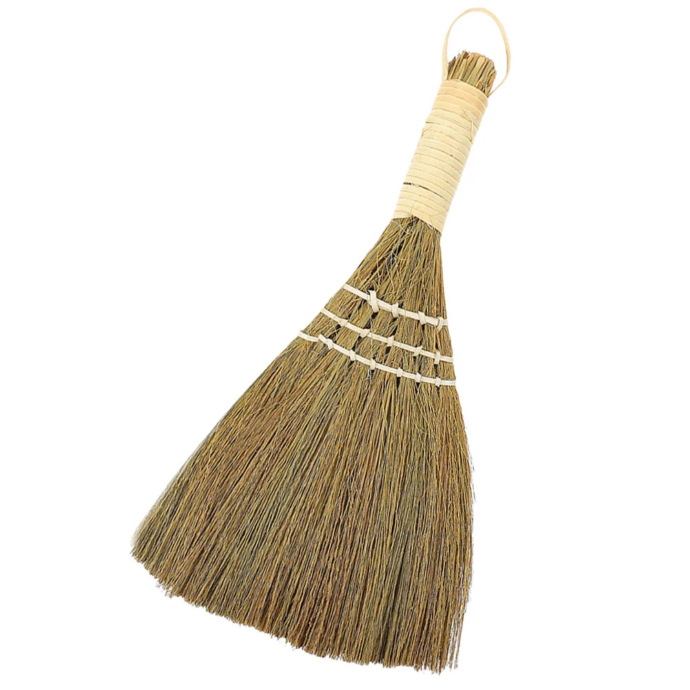 

Natural Broom Kitchen Cleaning Tabletop Dust Mini Brooms Small Whisk 25.5X15X2.5CM Miscanthus Desktop Duster Office