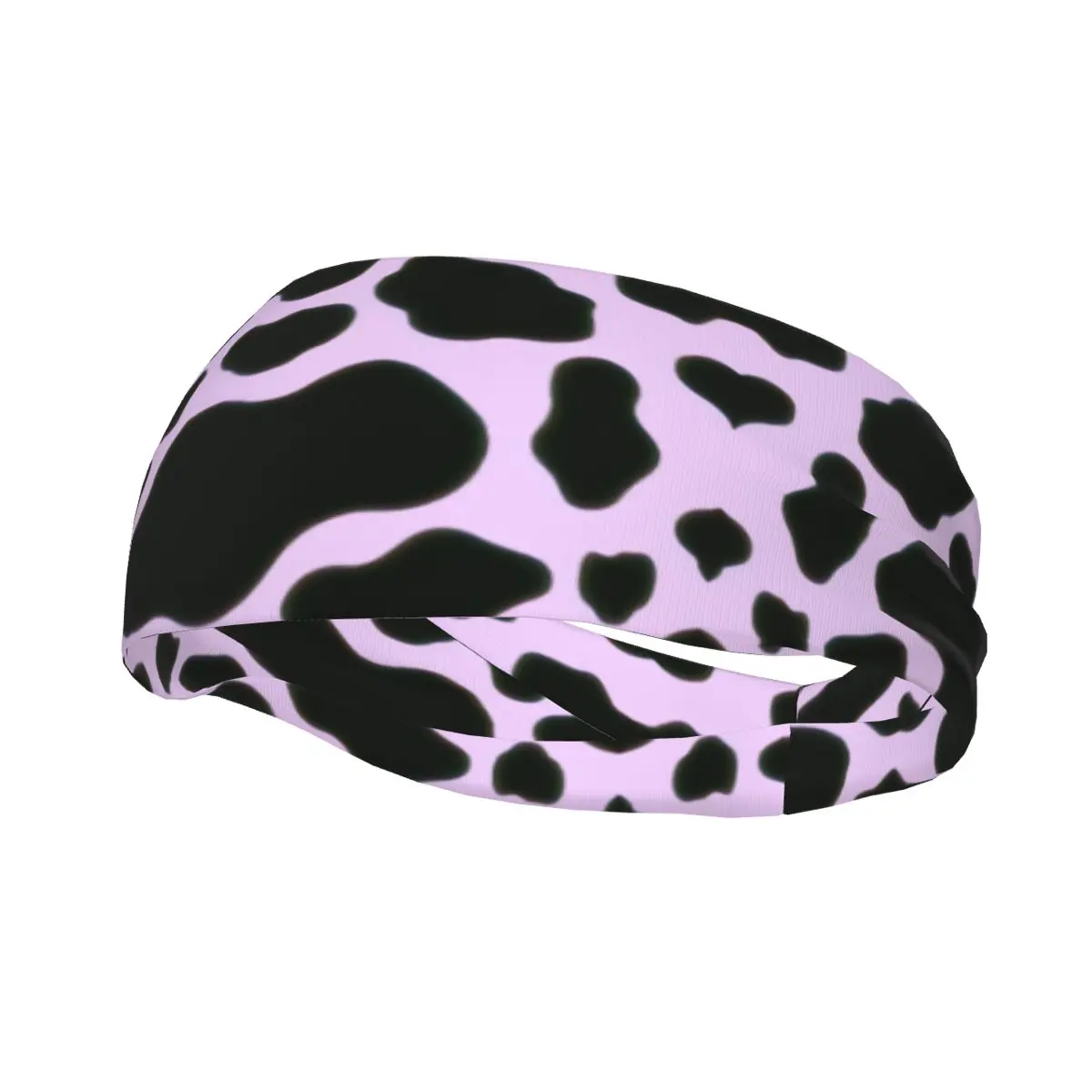 

Повязка на голову с изображением коровы, повязка на голову, милая повязка на голову для занятий спортом на открытом воздухе, безопасная для женщин и мужчин