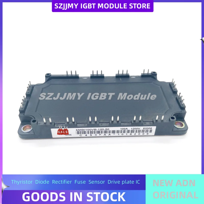 

SZJJMY IGBT Module 6MBI100VB-120-50 FREE SHIPPING NEW AND ORIGINAL In Stock Quality Assurance