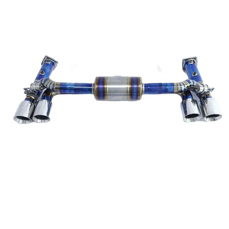 Титановый выхлопной Axleback глушитель для 911 991 2 3 0 T пневматические клапаны с