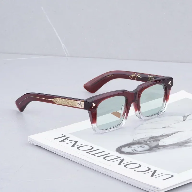 Солнцезащитные очки QUENTIN для мужчин и женщин винтажные роскошные дизайнерские