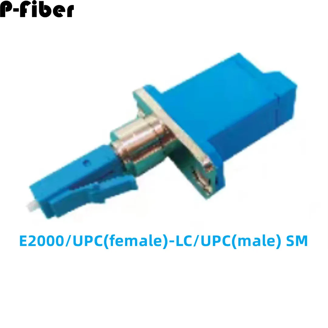 Оптоволоконный адаптер E2000 LSH DIN SMA преобразовательная головка световая ручка