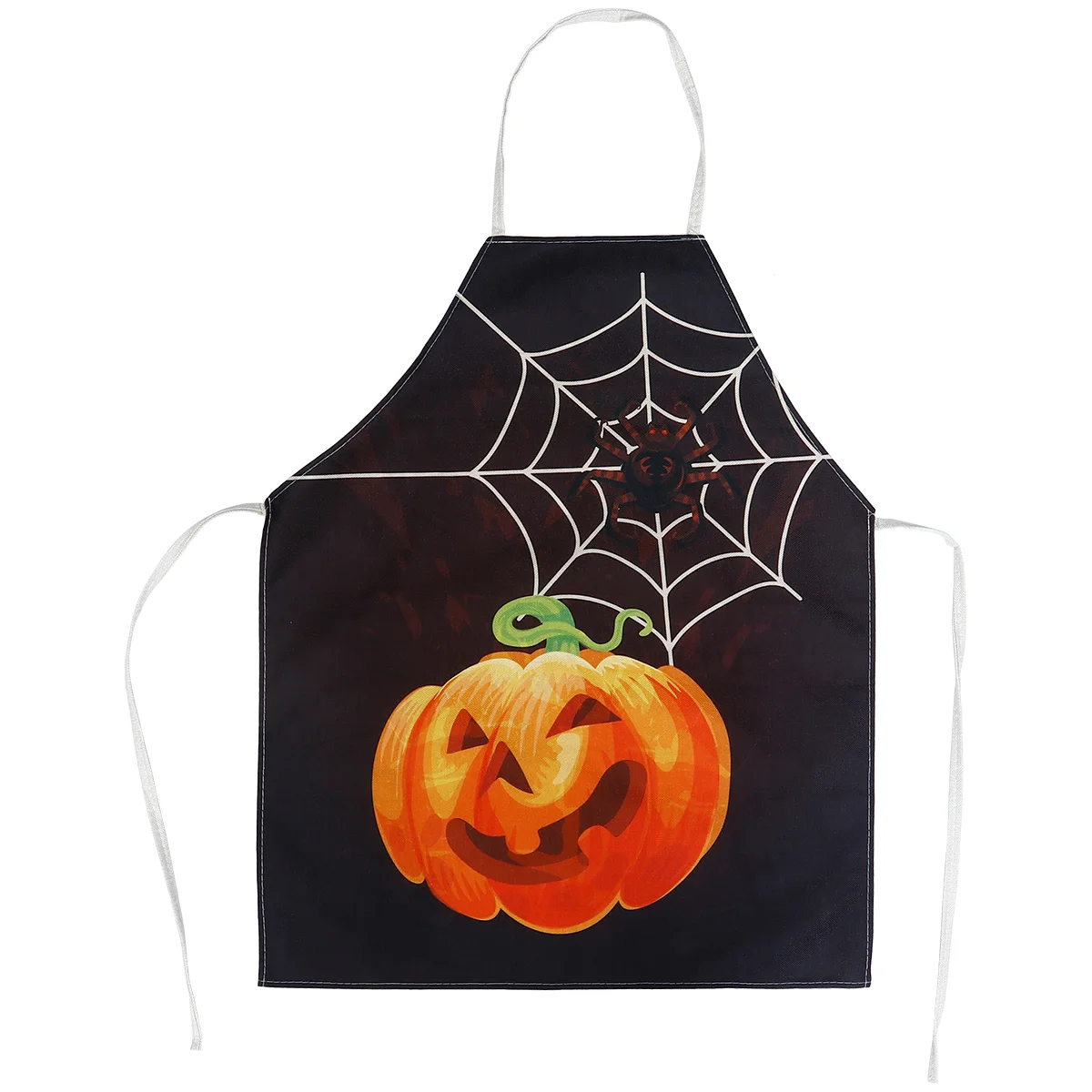 

Apron Chefadjustable Kitchen Pumpkin Sleeveless Restaurant Proof Water Bib Crosswaitress Aprons Serving Strap Neck Bbqs