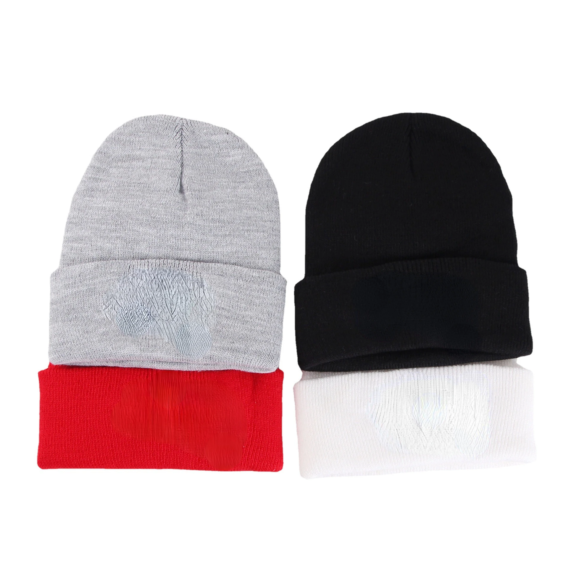 

Autumn Winter Knitted Hat Men and Women Cursive Cold Hat Lovers Hip Hop Wool Hat European and American Fashion Style