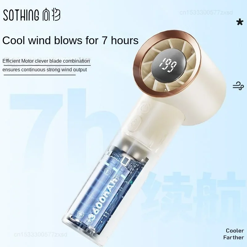 Youpin Sothing Ультра высокая скорость энергосберегающая ручная небольшая ветровая