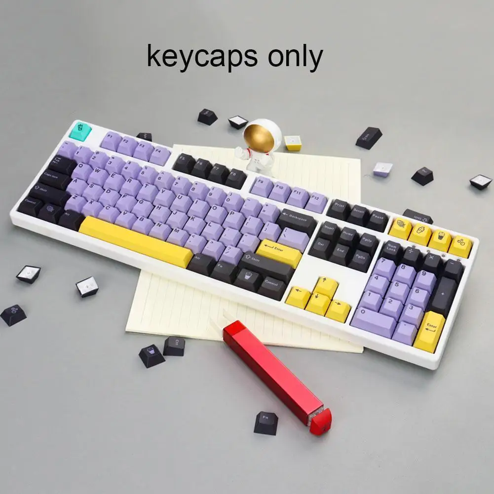 

GMK Taro Keycaps 129 Keys DYE-SUB Profile PBT Keycaps for CHERRY Gateron MX Switches Mechanical Keyboards N0V7