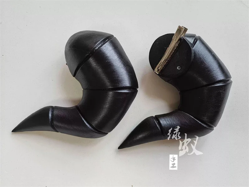 Фото Аниме Blue Lock Black Seishiro Nagi Evil Косплей Рога Заколка для волос Заколка для волос Kindred Spirit Blossom Horns Реквизит для косплея Головные уборы №3
