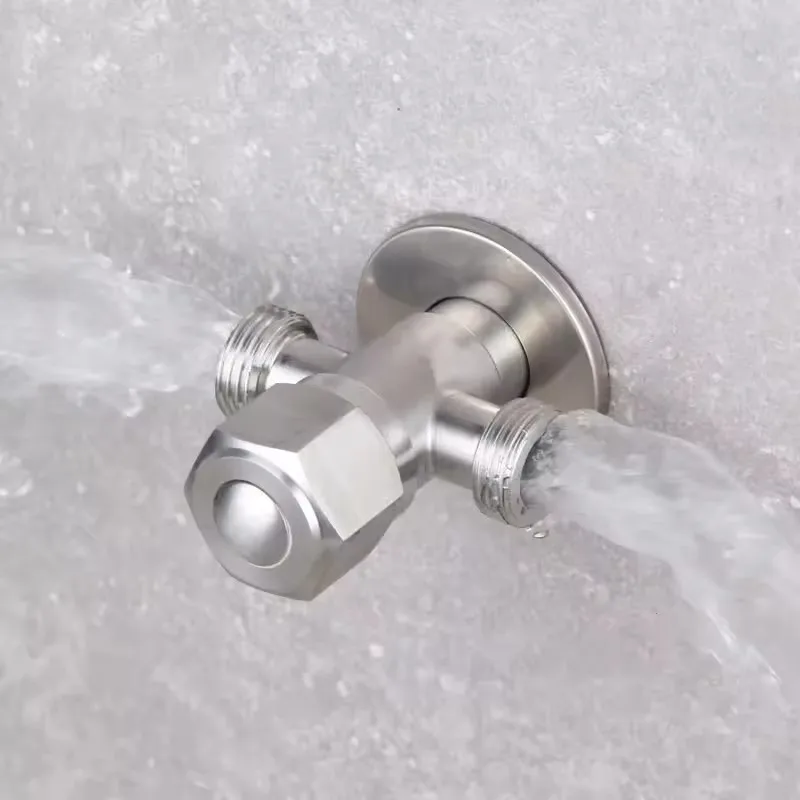 Нержавеющая сталь для ванной комнаты быстро открывающийся треугольный клапан