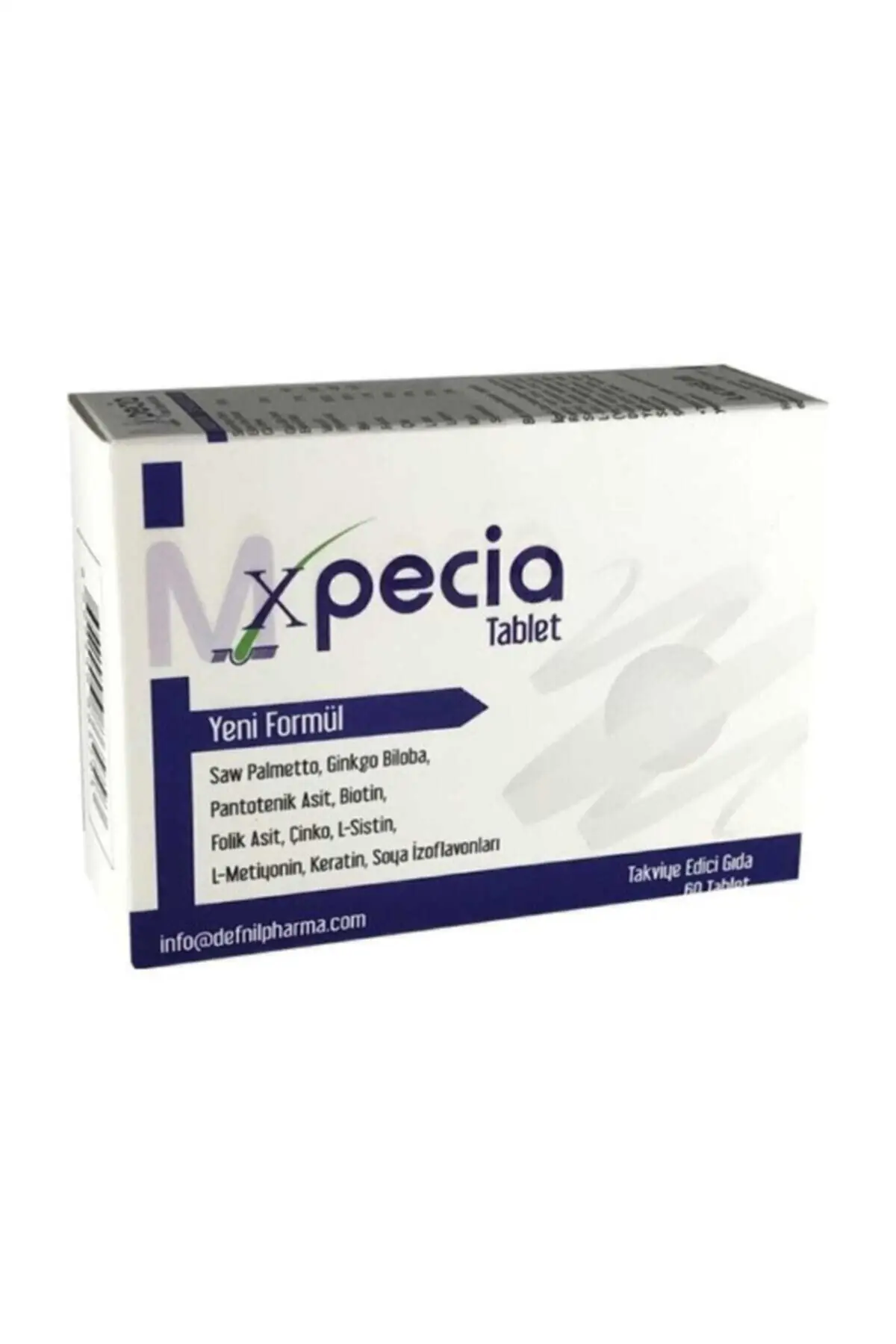 

1 package male 60 tablets hair scalp treatment must be scalp besleyci