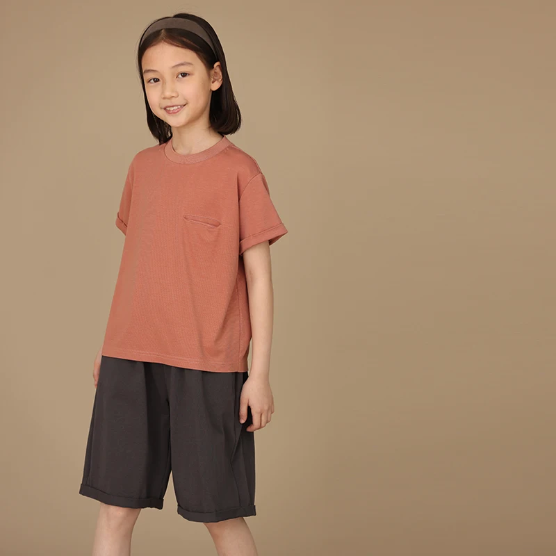 Шорты школьные для девочек Детские освежающие и крутые модные Пятиточечные