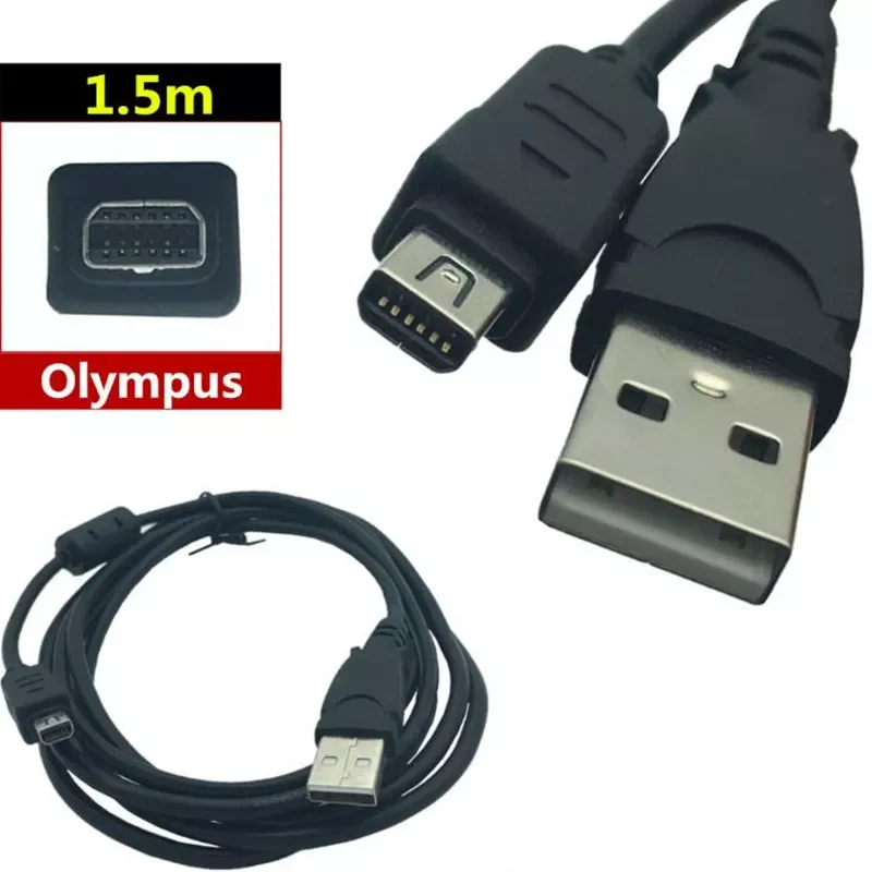 

Applicable to Olympus digital USB data cable CB-USB5/CB-USB6 12P USB 12 pin