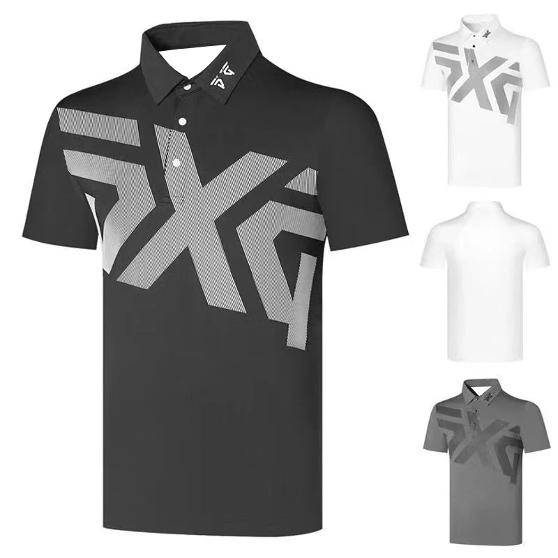 

Golf Clothing Sports Casual Short -Sleeved Breathable Fast Dry Casual Loose High -Quality Polyester Fashion Top