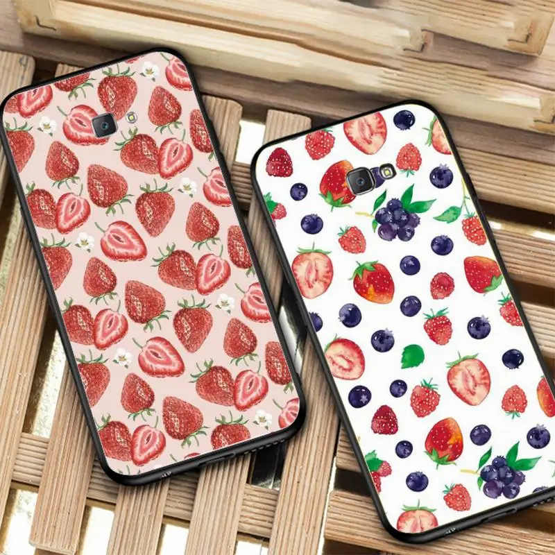 

strawberry summer Phone Case for Samsung J 2 3 4 5 6 7 8 prime plus 2018 2017 2016 core