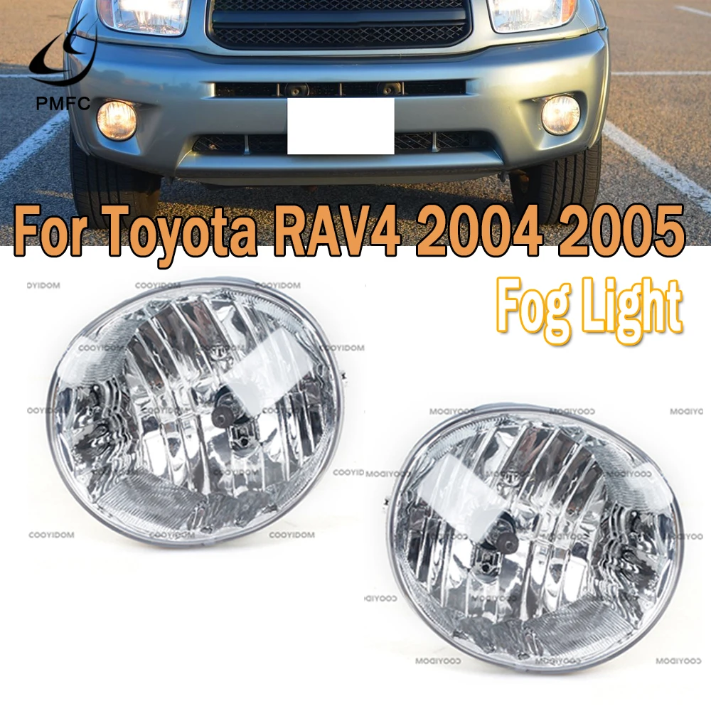 

PMFC для Toyota RAV4 2004 2005 передние фары s передсветильник фары светодиодные противотуманные фары s для Lexus Галогенные Противотуманные лампы передн...
