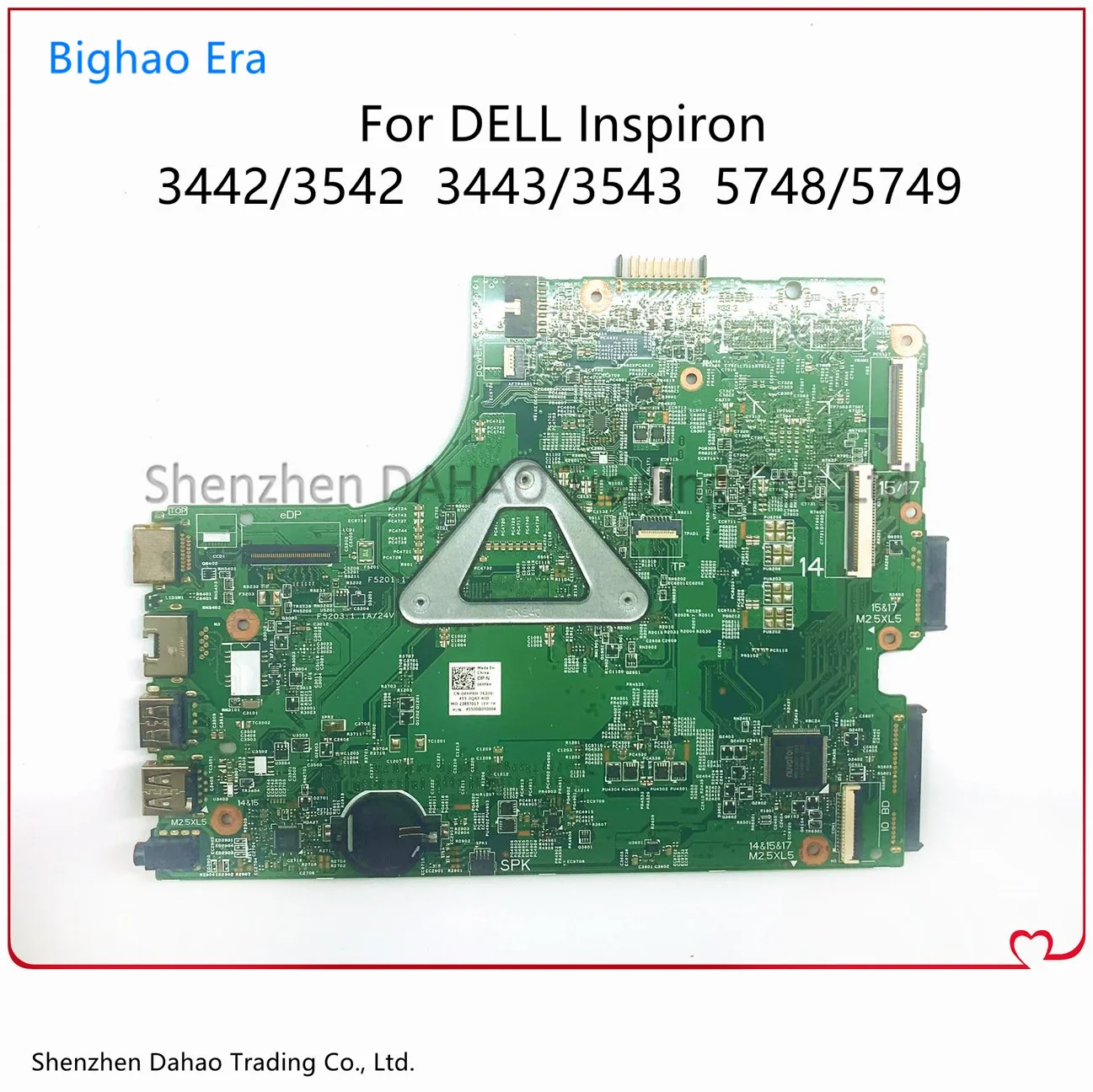 Материнская плата FX3MC 13269-1 для ноутбука DELL 14 3442 3443 15 3542 3543 17 5748 5749 материнская с