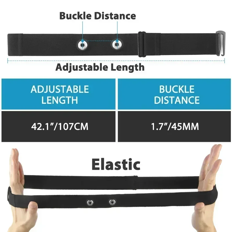 1 шт. для Polar H7 H9 H10 Coospo Wahoo Tick Garmin Magene сенсорный ремень сменный ремень для монитора сердечного ритма, совместимый (art.: 3920ce98be712) - 3920ce98be712