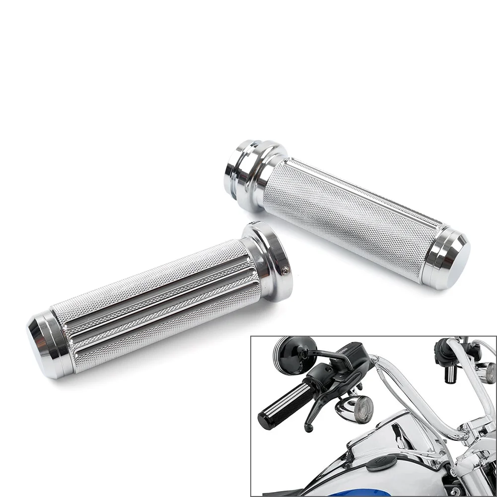 

Мотоциклетные 1 "ручки, руль, электронная дроссельная заслонка для моделей Harley Touring Trike Softail, алюминий, хром