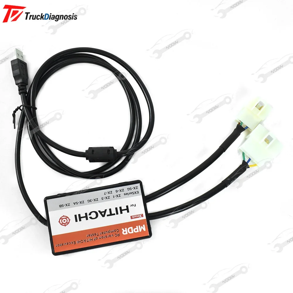 Сканер для экскаватора Hitachi диагностический инструмент грузовика кабели