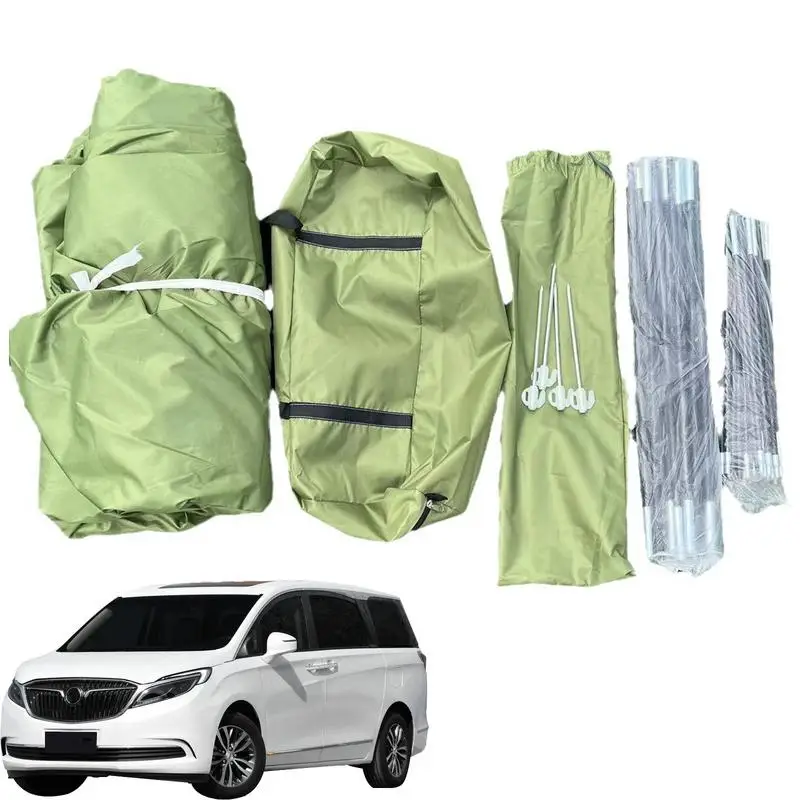 

Автомобильная палатка из ткани Оксфорд для задней двери, палатка для задней двери с УФ-защитой, прочная палатка с навесом, большая уличная палатка для кемпинга