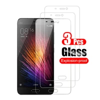 3pcs screen protector for xiaomi mi 5 5s tempered glass for xiaomi mi5 mi 5s plus toughened glass shield 2 5d phone film 9h
