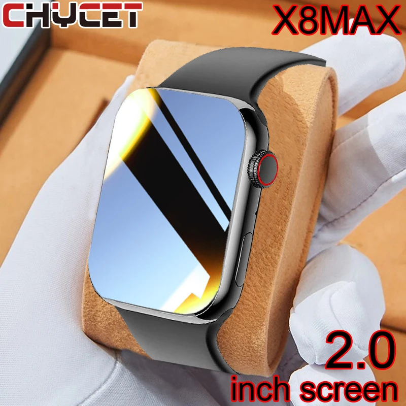 Смарт-часы IWO X8MAX для мужчин и женщин умные часы 2 дюйма Bluetooth 2022 функция звонков