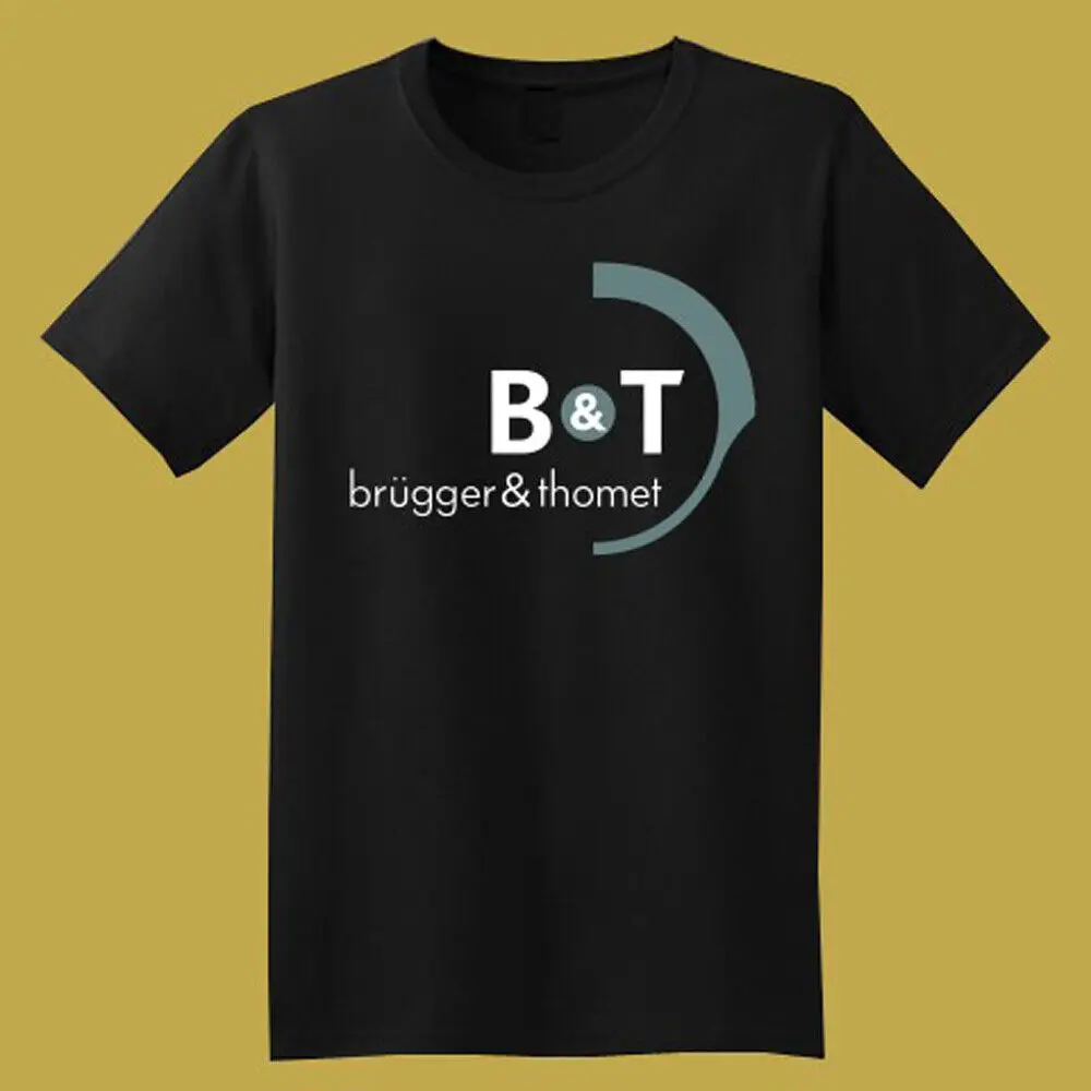 Мужская черная футболка Brugger &amp Thomet B T riвинтовка с логотипом оружия