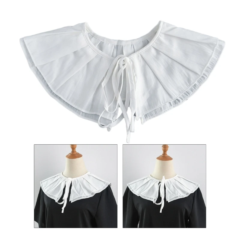 

Элегантный воротник рубашки, декоративная шаль, блузка с воротником, аксессуары для женщин и девочек