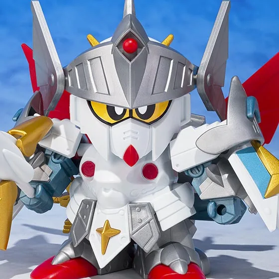 Фото Оригинальная фигурка Bandai Ganso SD Gundam World Mobile Suit SD Gundam Versal Knight Gundam, коллекционная аниме-фигурка. №5